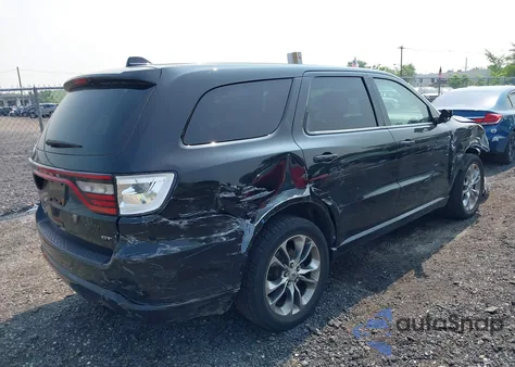 2019 Dodge Durango Gt Plus Awd z USA, uszkodzony, nr VIN 1C4RDJDG6KC692596